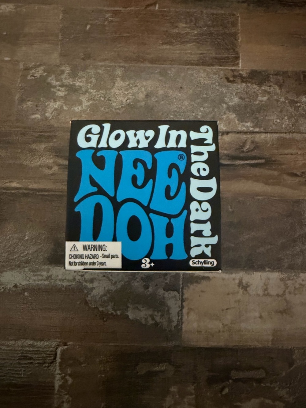 NEW Needoh Glow in the Dark - Blue